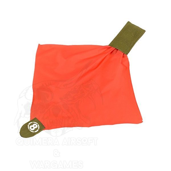 Pouch con pañuelo marcador de eliminado 8Fields - Negro - Imagen 5