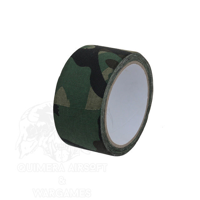 Cinta autoadhesiva de algodon 5cm x 10m - Woodland