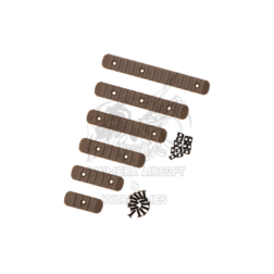Set de railes Keymod/M-LOK 6pcs M-ETAL - Imagen 6