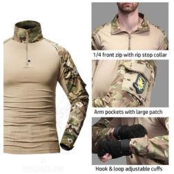 Uniforme Combat completo - Multicam Black - L - Imagen 8
