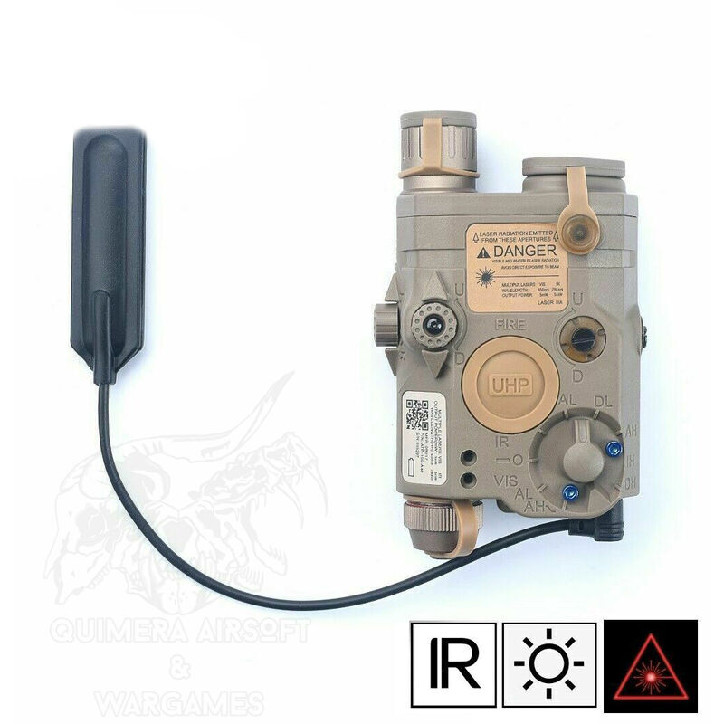 AN/PEQ 5 LA-5C UHP Linterna mas Laser rojo y Laser IR WADSN