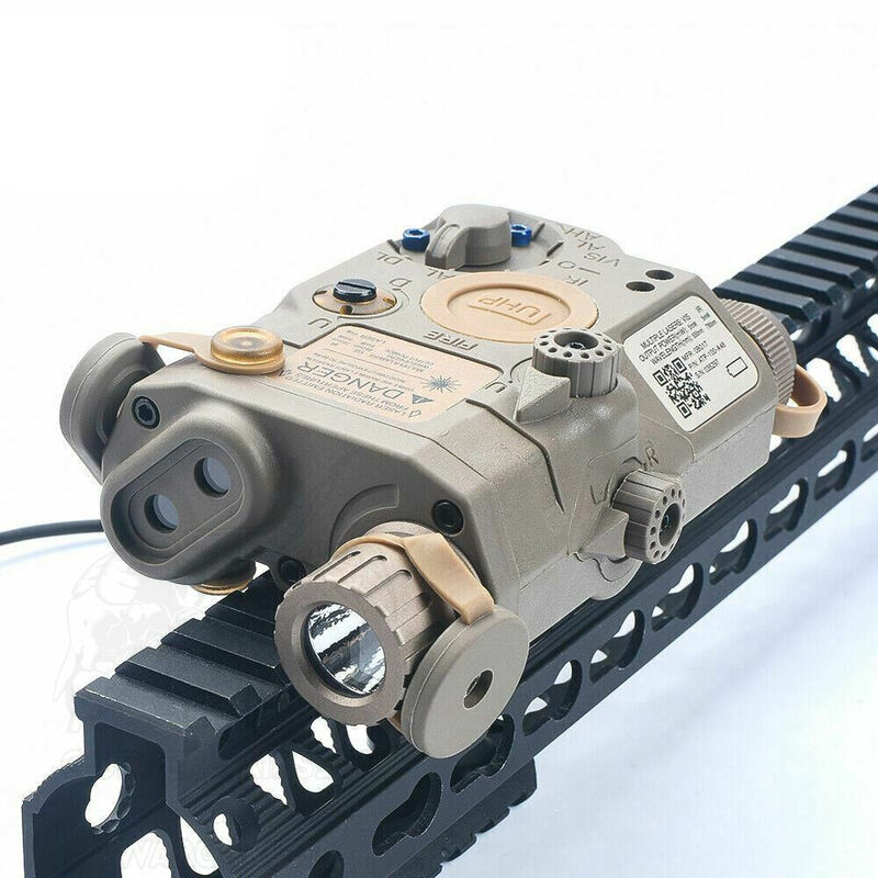 AN/PEQ 5 LA-5C UHP Linterna mas Laser rojo y Laser IR WADSN - Imagen 6