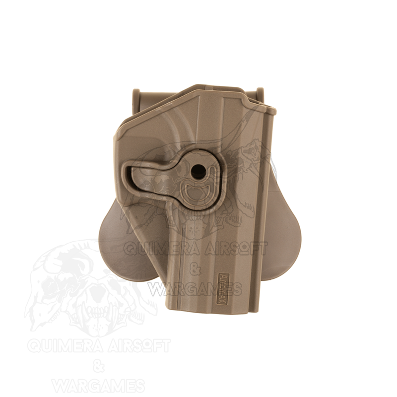 Pistolera Rigida para USP/USP Compact Amomax - Dark Earth