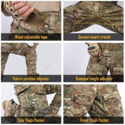 Uniforme Combat completo - Multicam Black - XXL - Imagen 4