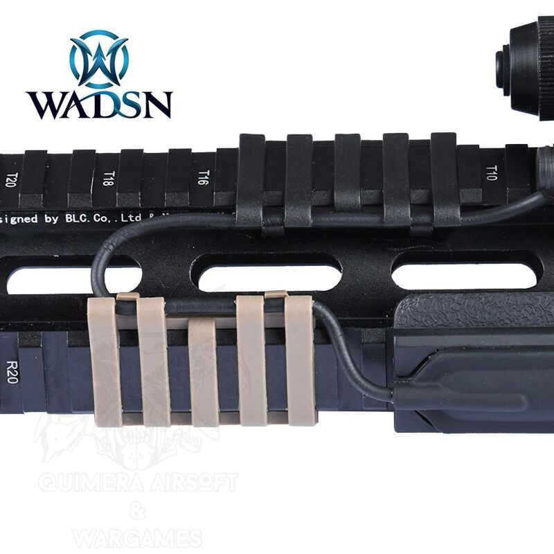 Kit de Cubre railes con pasa-cables 5 slots MP - Imagen 3