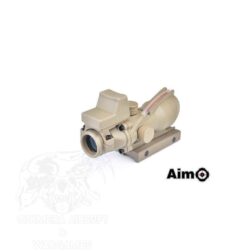 Red dot Tipo ACOG 4x32 punto Rojo y Verde Fibra Optica mas Mini Red Dot AIM-O - Imagen 4