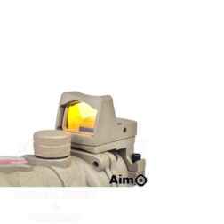 Red dot Tipo ACOG 4x32 punto Rojo y Verde Fibra Optica mas Mini Red Dot AIM-O - Imagen 8