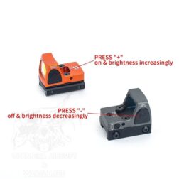Mini Red dot LED RMR ajustable AIM-O - Imagen 5