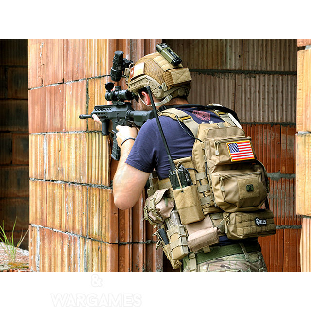 PREMIUM Assault Back panel 2 Pouches multifuncion 8Fields - Imagen 7