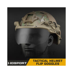 Alternative view of Visera Abatible para casco y 2 lentes WOSport -