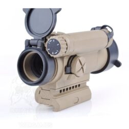 Alternative view of M4 Red Dot Rojo/Verde AIM-O