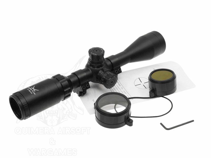 Mira Táctica 3x9x44TX PA Pirate Arms - Imagen 4