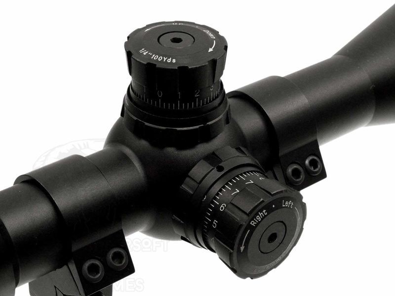 Mira Táctica 3x9x44TX PA Pirate Arms - Imagen 9