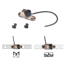Switch Remoto UT Hot Button para KeyMod/M-LOK Conector 2.5mm WADSN - Imagen 6