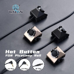Switch Remoto UT Hot Button para Rail Picatinny Conector 2.5mm WADSN - Imagen 4