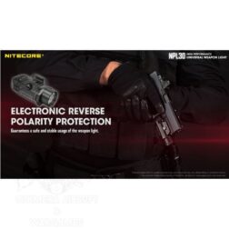 NPL30 Pistol Light 1200lm mas Strobo - Nitecore - Imagen 11
