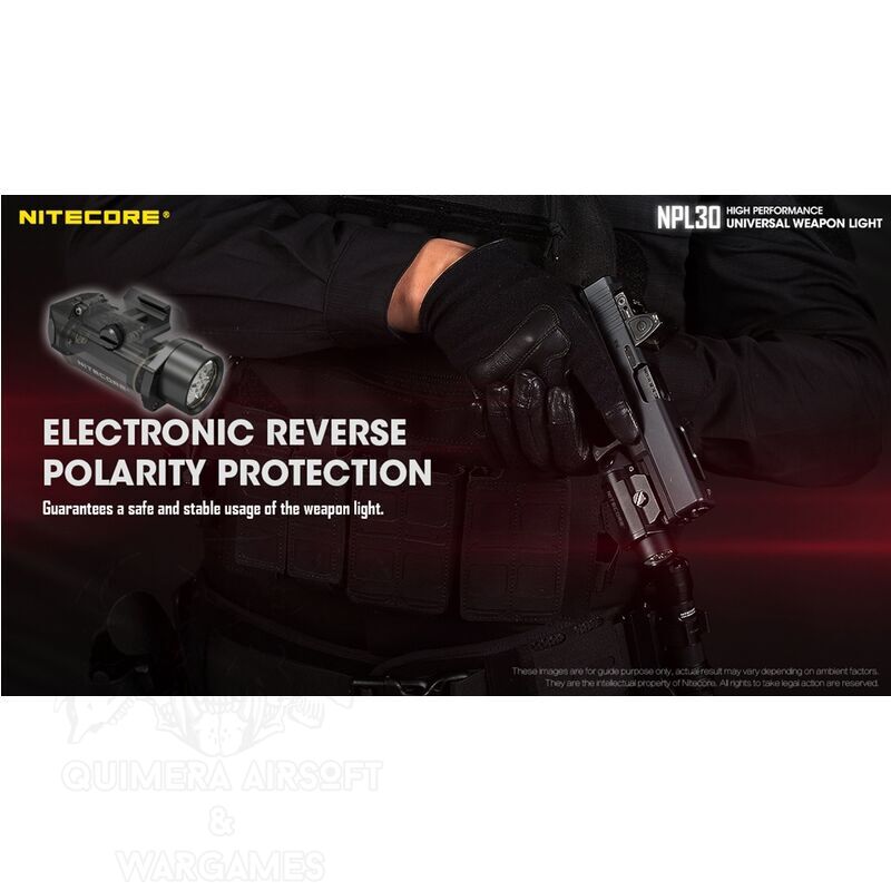 NPL30 Pistol Light 1200lm mas Strobo - Nitecore - Imagen 11