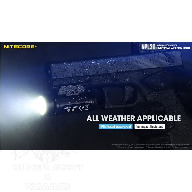 NPL30 Pistol Light 1200lm mas Strobo - Nitecore - Imagen 12