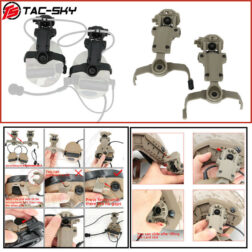 ARC New Helmet Mount Adapter Picatinny Rail para COMTA  TAC-SKY - Imagen 12