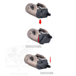 Linterna para pistola TLR-1 HL WADSN - Negro - Imagen 7