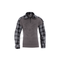 Flannel Combat Shirt Invader Gear - Negro - XXL