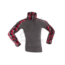 Combat Shirt Invader Gear - Cuadros rojos - L