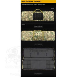 Alternative view of Funda de transporte acolchada con molle 100cm Wosport
