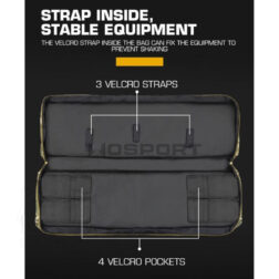 Funda de transporte acolchada con molle 100cm Wosport - Imagen 3