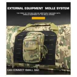 Funda de transporte acolchada con molle 100cm Wosport - Imagen 5