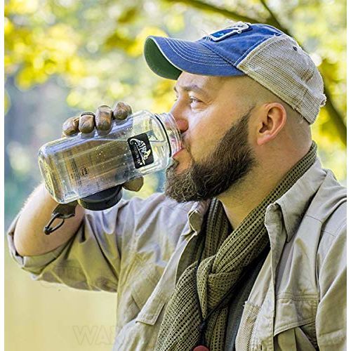 Botella Tritan de boca ancha 1L. Helikon - Smoked - Imagen 3