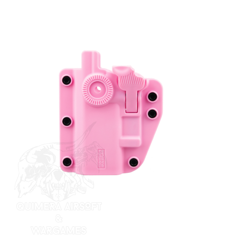 Pistolera universal Ambidiestra Adapt-X Swiss Arms - Rosa - Imagen 2