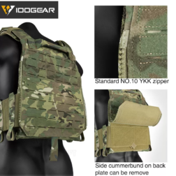 Chaleco Tactico LSR Quick Release 500D Idogear - Imagen 7