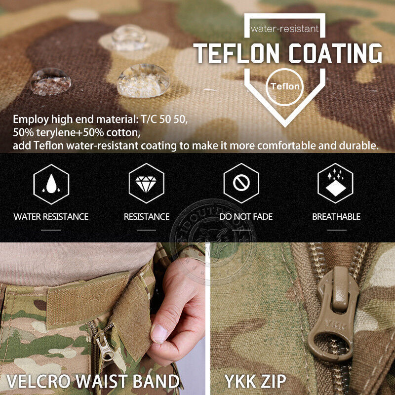 Pantalon Tactico Gen. 3 Idogear - Imagen 4