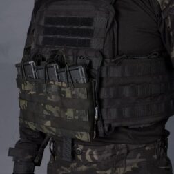 Triple Open Top M4 Mag Pouch Idogear - - Imagen 6
