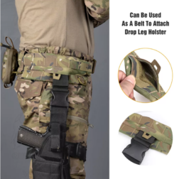 Tactical Battle Molle Belt Triple Idogear - Imagen 42