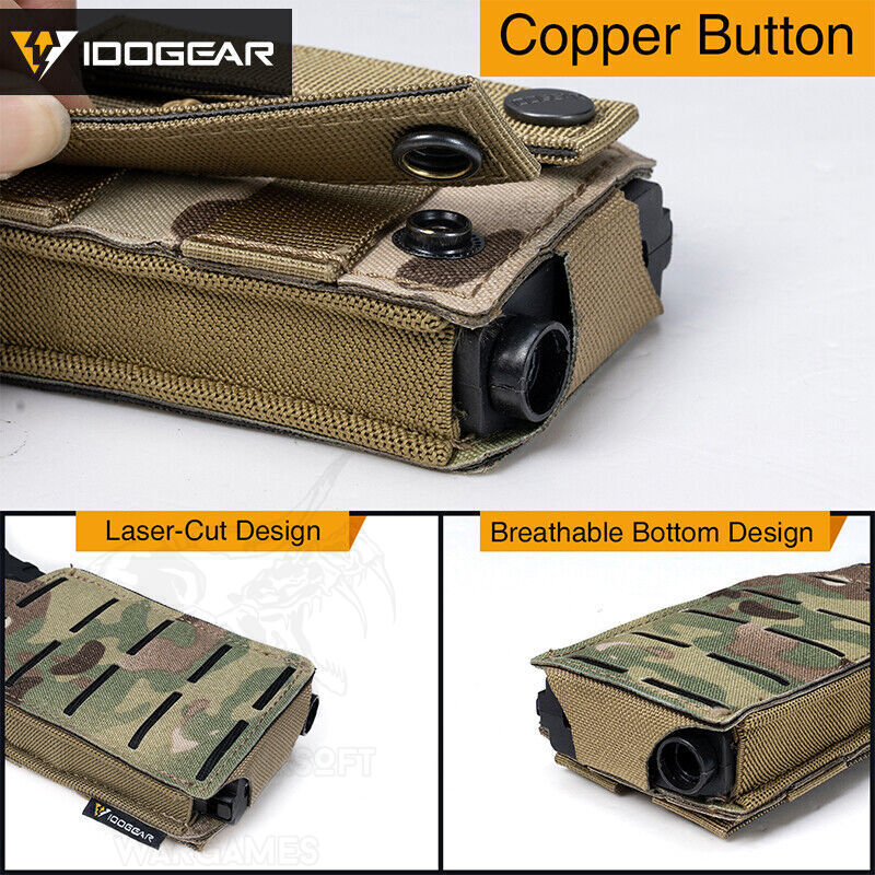 LSR 5.56 Single Mag Pouch Idogear - Imagen 7