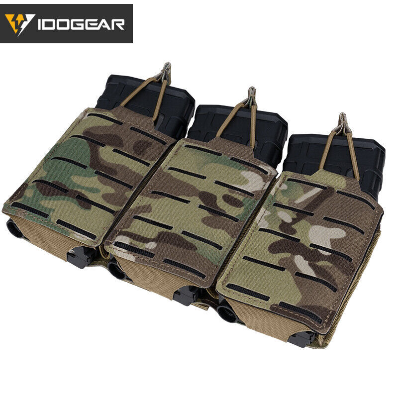 LSR 5.56 Triple Mag Pouch Idogear - Imagen 2