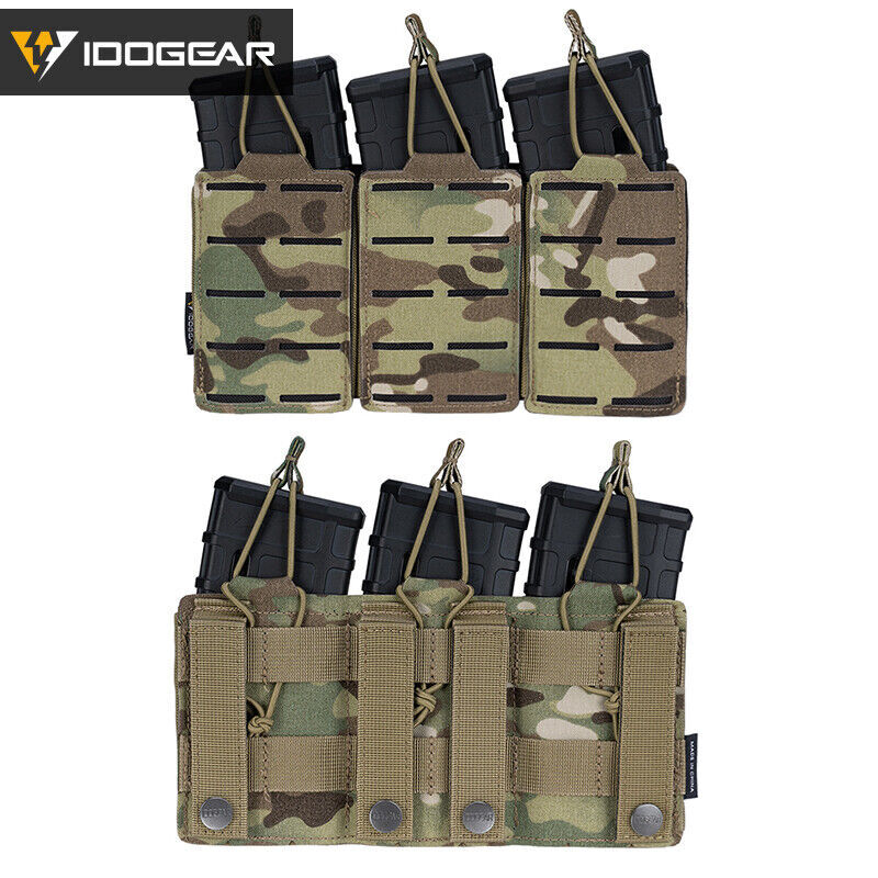 LSR 5.56 Triple Mag Pouch Idogear - Imagen 6