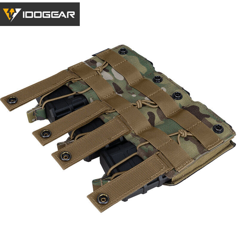 LSR 5.56 Triple Mag Pouch Idogear - Imagen 4