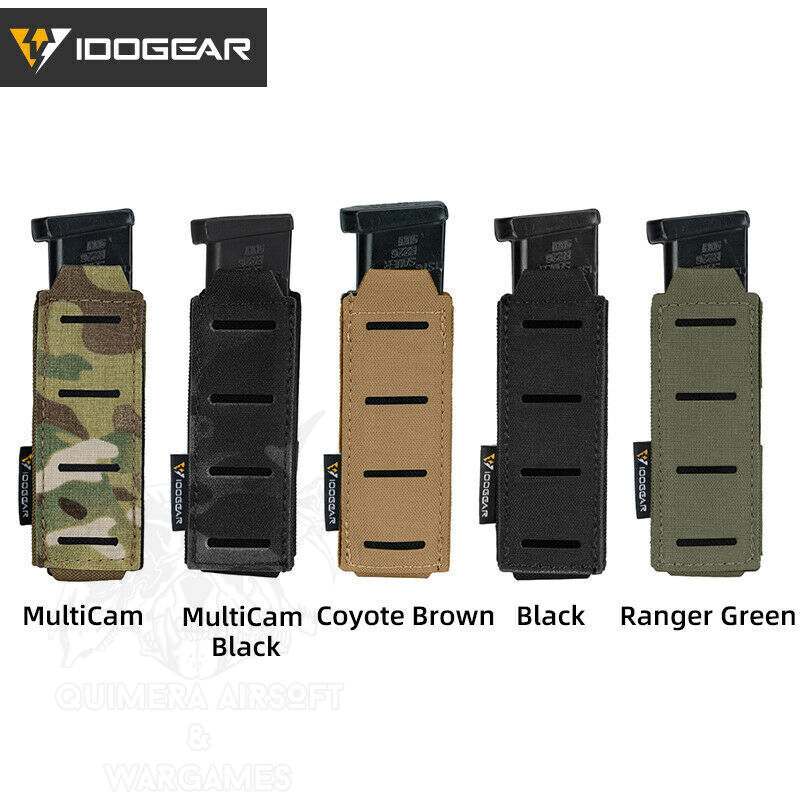 LSR 9mm Single Mag Pouch Idogear - - Imagen 5
