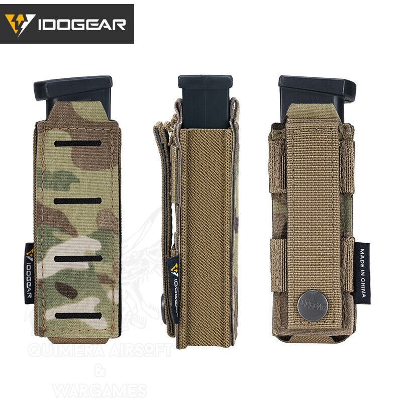 LSR 9mm Single Mag Pouch Idogear - - Imagen 4
