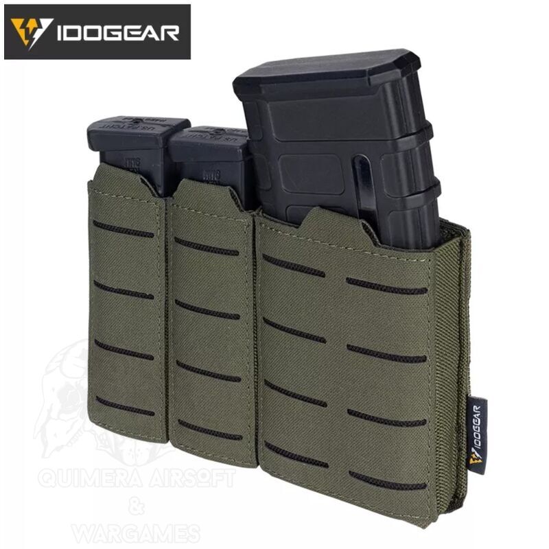LSR Combined Triple Mag Pouch Idogear - - Imagen 37