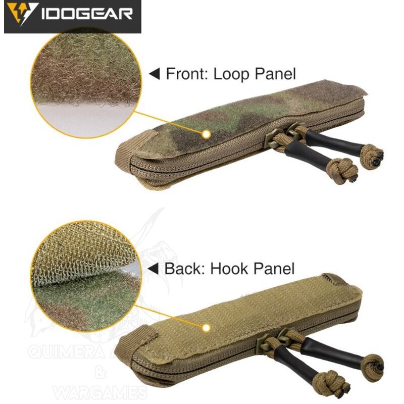 Pocket Zipper Idogear - Negro - Imagen 4