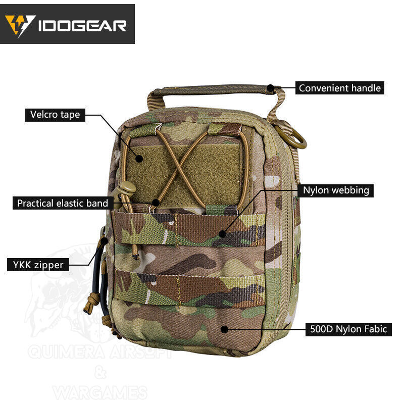 Tactical Medic Pouch Idogear - Imagen 27