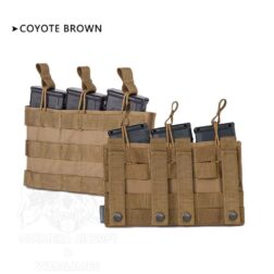 Triple Open Top M4 Mag Pouch Idogear - - Imagen 20