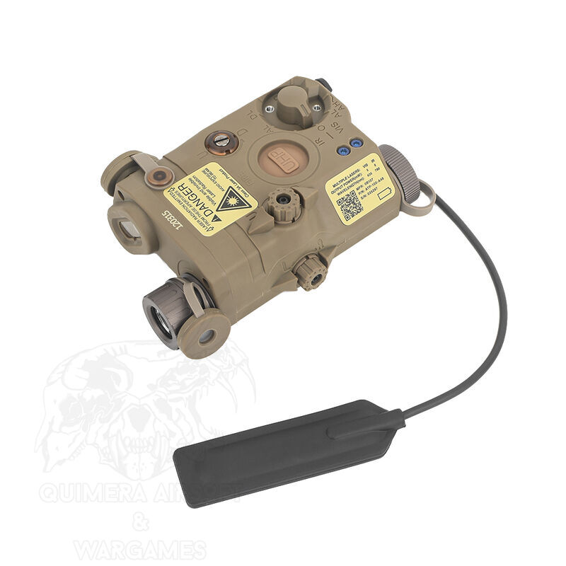 AN/PEQ 5 LA-5C UHP Linterna mas Laser rojo y LED IR -V1- WADSN