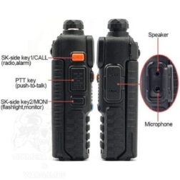 Baofeng UV-5R PTT Full Set - Negro - Imagen 6