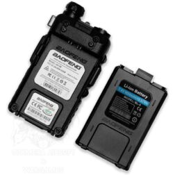 Baofeng UV-5R PTT Full Set - Negro - Imagen 3