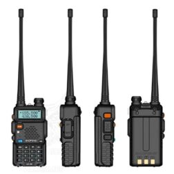 Baofeng UV-5R PTT Full Set - Negro
