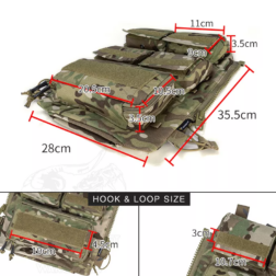 CAM Zip-on Panel Bag para LSR AVS JPC2.0 CPC Idogear - Imagen 6